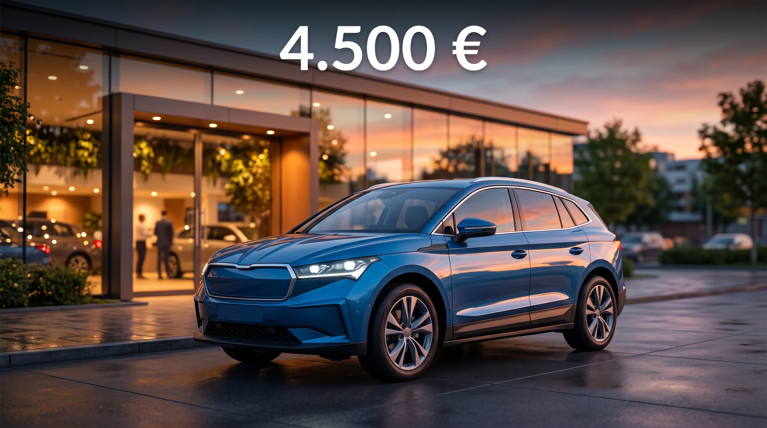 Hasta 4.500 € de ayuda para tu coche eléctrico. Y esta vez no adelantas ni un euro.